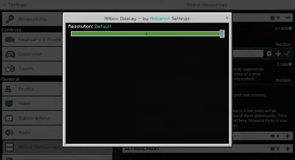 Player Hitbox Display Minecraft screenshot 4