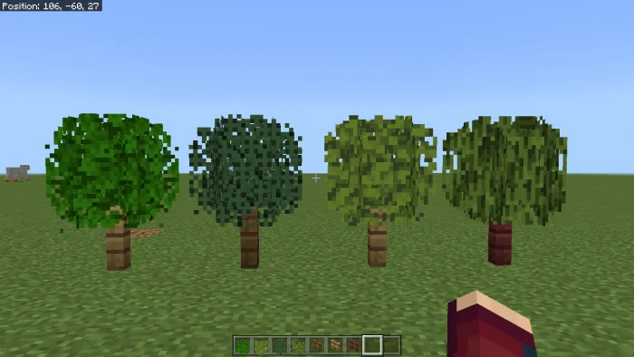 Not Bushy Leaves Minecraft screenshot 1