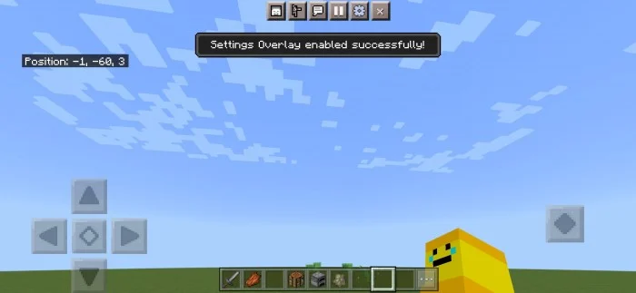 Settings Overlay UI Pack Minecraft screenshot 2