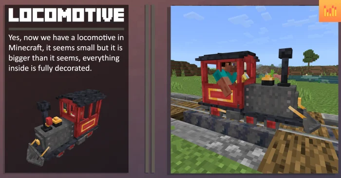 Better 3D Minecarts Minecraft screenshot 6