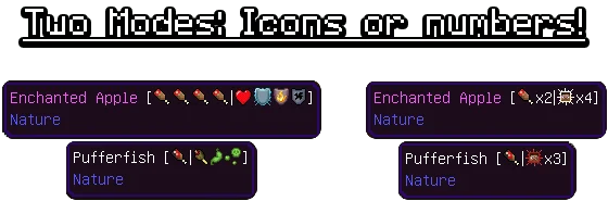 Food Info: Extended Minecraft screenshot 2