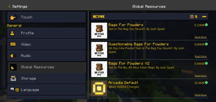 Bagify – Texture Pack Minecraft screenshot 3