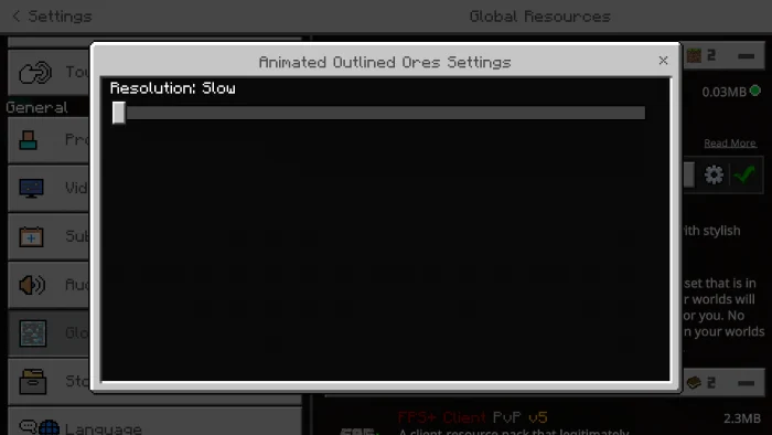 Animated Outlined Ores Minecraft screenshot 2