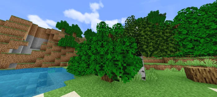 Realistic Trees Minecraft screenshot 5