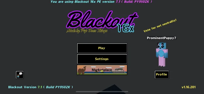 Blackout Minecraft screenshot 3
