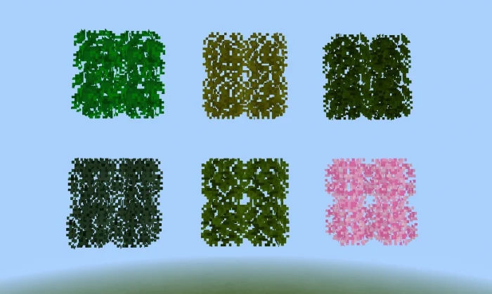 Lush Leaves Minecraft screenshot 1