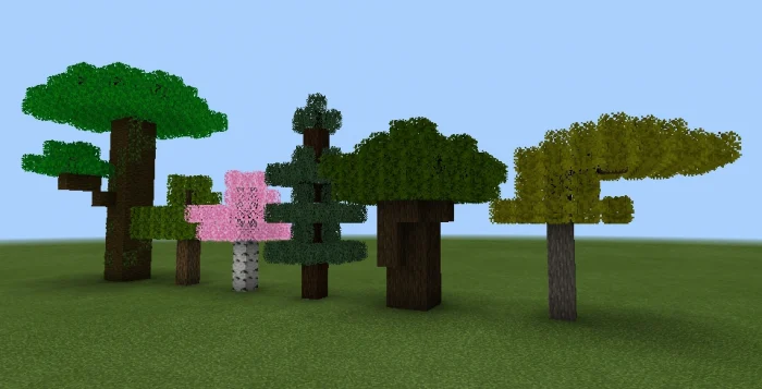 Lush Leaves Minecraft screenshot 3