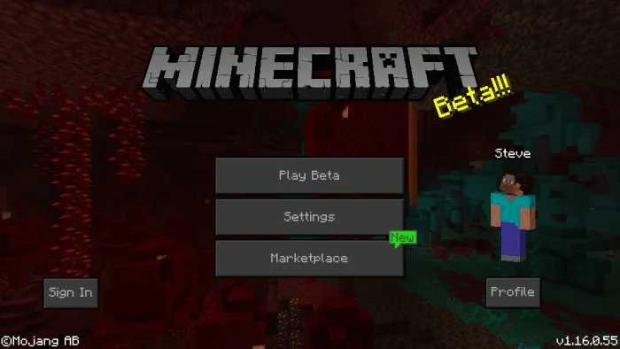 Dark Mode Minecraft screenshot 1