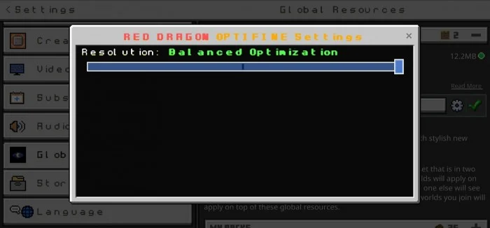 Red Dragon Optimizer Minecraft screenshot 3