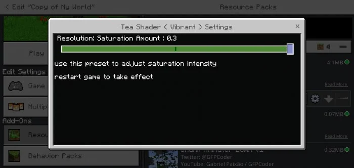Tea Shader Minecraft screenshot 6