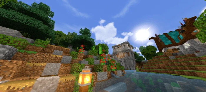 Fused Vanilla Shader VDark Minecraft screenshot 1