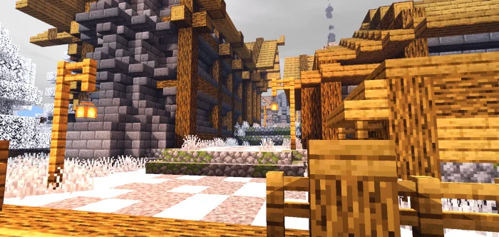 Winter HD Minecraft screenshot 1
