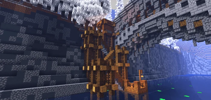 Winter HD Minecraft screenshot 2