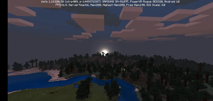 PE Low Shader Minecraft screenshot 2