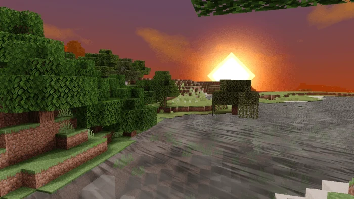 Sunrise Shader Minecraft screenshot 6