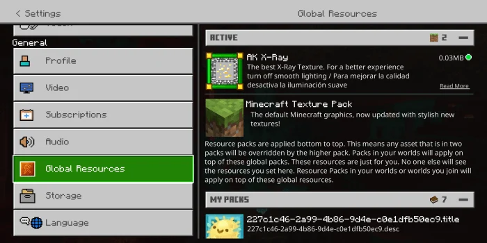 AK X-Ray Minecraft screenshot 1