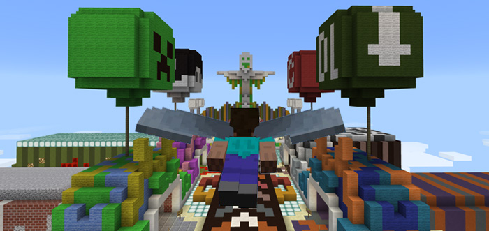 ElytraElite: Carnival Minecraft map