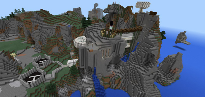 Epic Cliffs (Base) Minecraft map