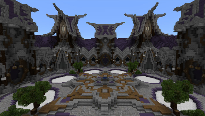 Fantasy Sky Island Minecraft map
