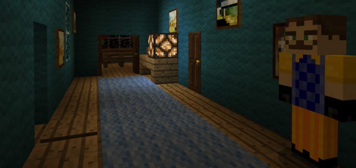 Hello Neighbor Minecraft map