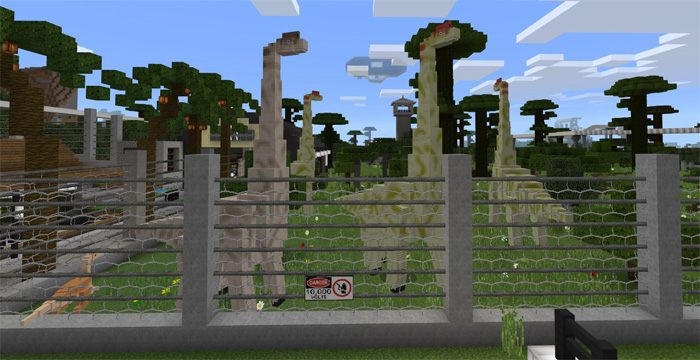 Jurassic Craft World Minecraft map