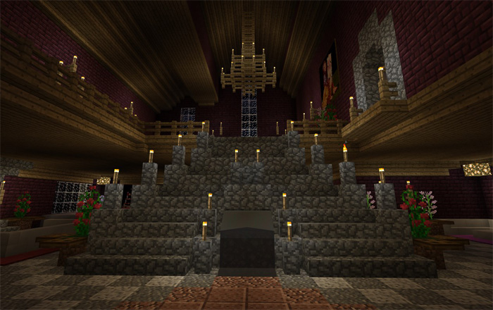 Mansion Village Minecraft map