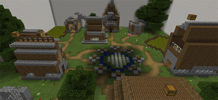 MedievalWays Hunger Games Minecraft map