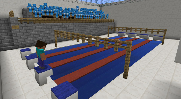 Small Olympic Games Minecraft map