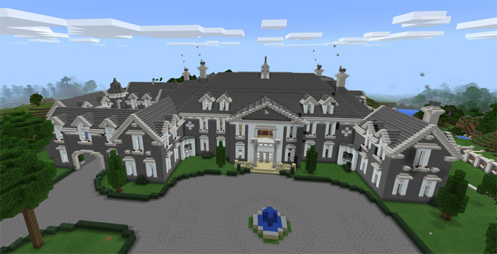 The Alpine Mansion Minecraft map