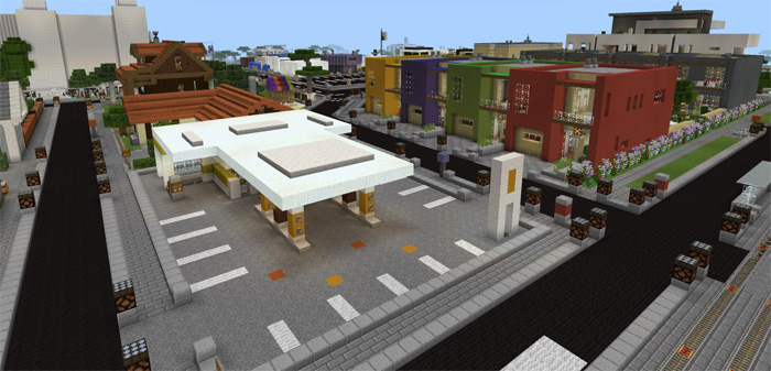 UKS City Minecraft map