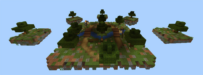 VanillaGrinders SkyWars Minecraft map