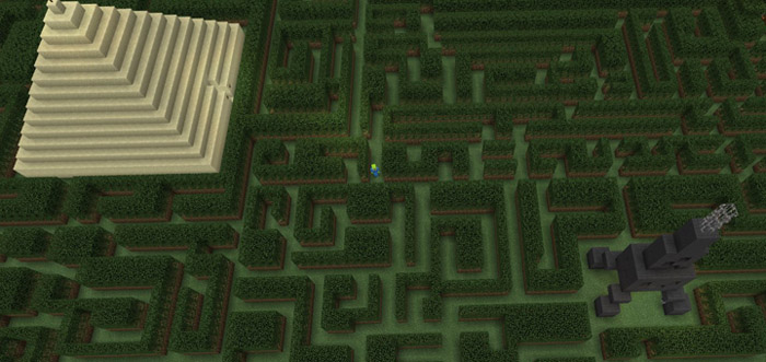 The Three Mazes Minecraft map