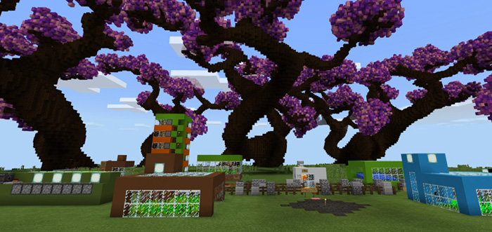 10 Automatic Farms Minecraft map