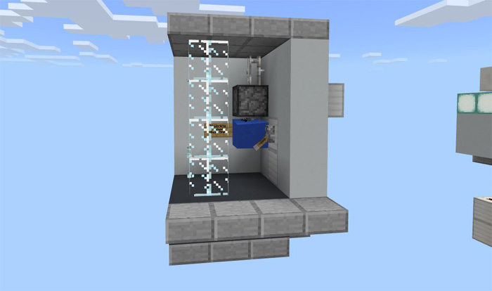 10 Redstone Contraptions for Houses Minecraft map