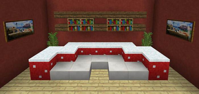 10 Sofa Ideas Minecraft map