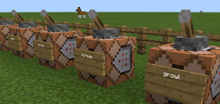 Creepy Sounds for Horror Maps Minecraft map