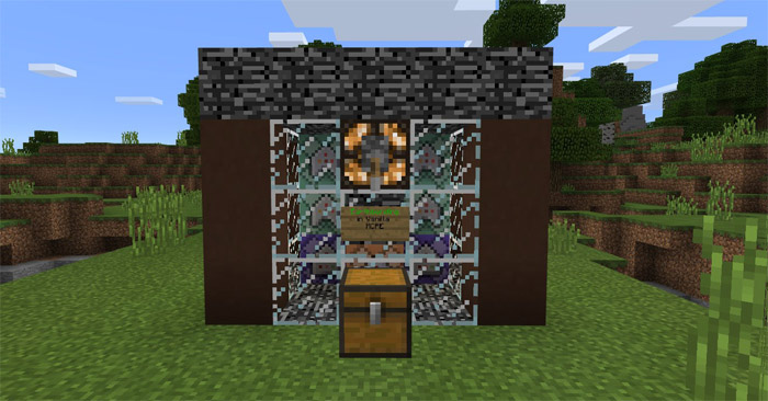 Earthbending in Vanilla (Command Blocks) Minecraft map