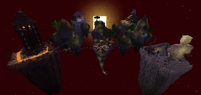 Glide PvP (Sky Islands) Minecraft map