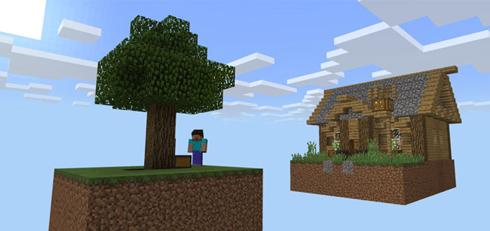 Island In The Sky Minecraft map