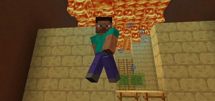 Lava Escape 2 Minecraft map
