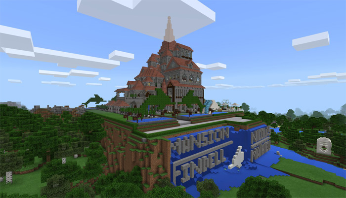 Mansion Findell Minecraft map