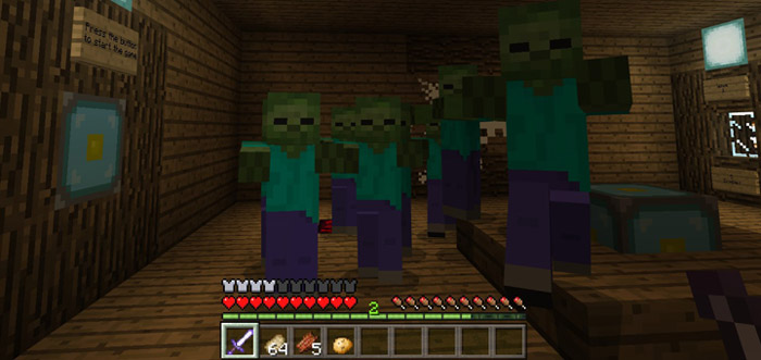 Mob Arena Battles 1: Revamped Edition Minecraft map