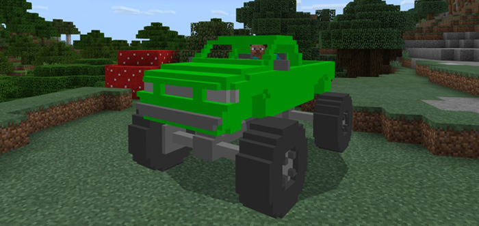 MonsterTruck Addon Minecraft addon