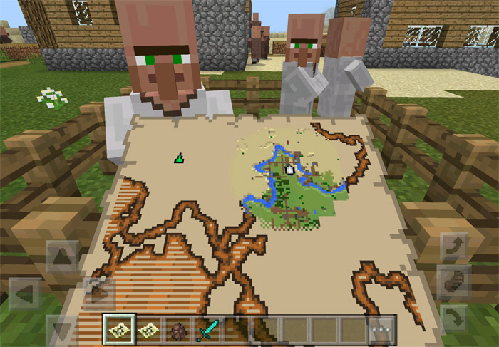 More Treasure Maps Addon (1.1.0.9 Only) Minecraft addon