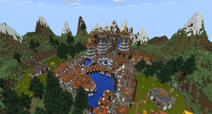 Old Village Minecraft map