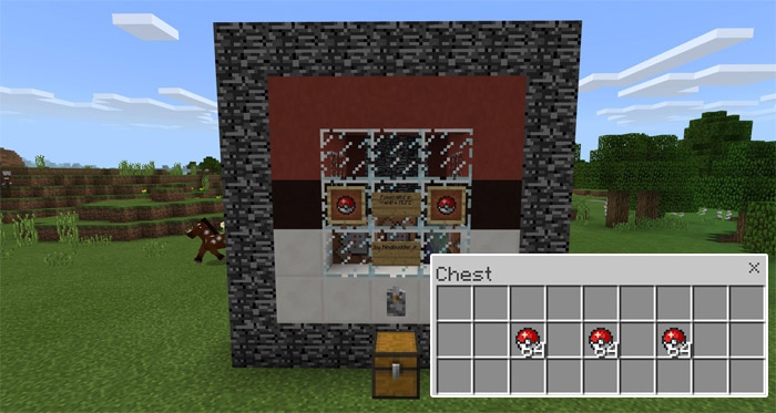 Poke Balls Minecraft map