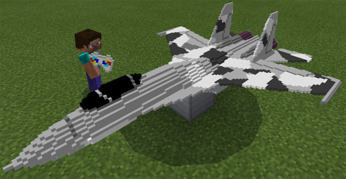Remote Controlled Aircraft Addon Minecraft addon