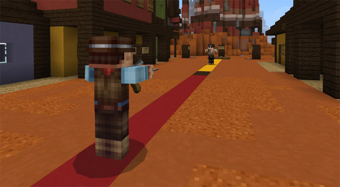 The Duel Minecraft map