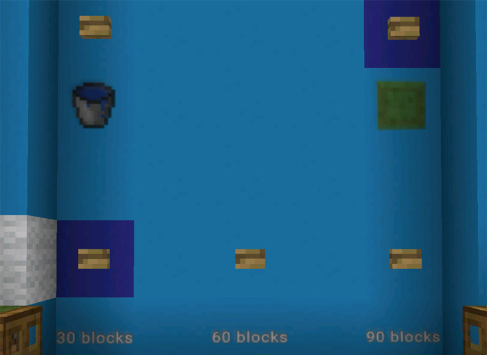 Water Drop Challenge Minecraft map