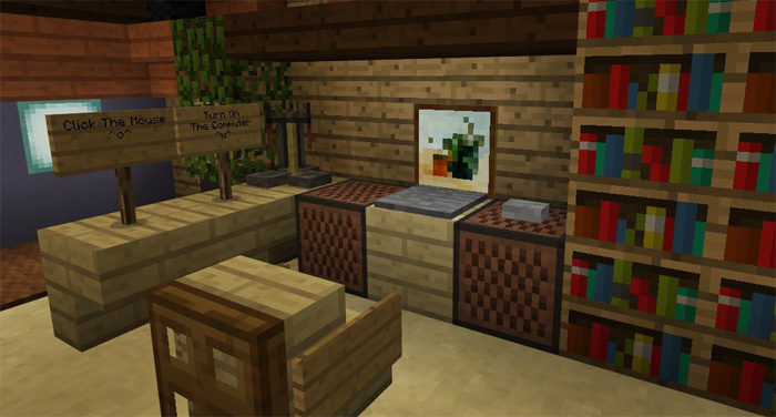 Working Functional Computer Minecraft map